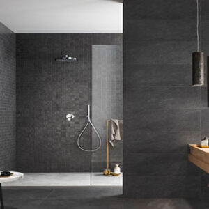 ALPSTONE BLACK MOS DEC 30x30