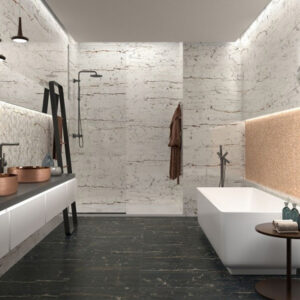 LEONARDO BLACK SATIN 60x60