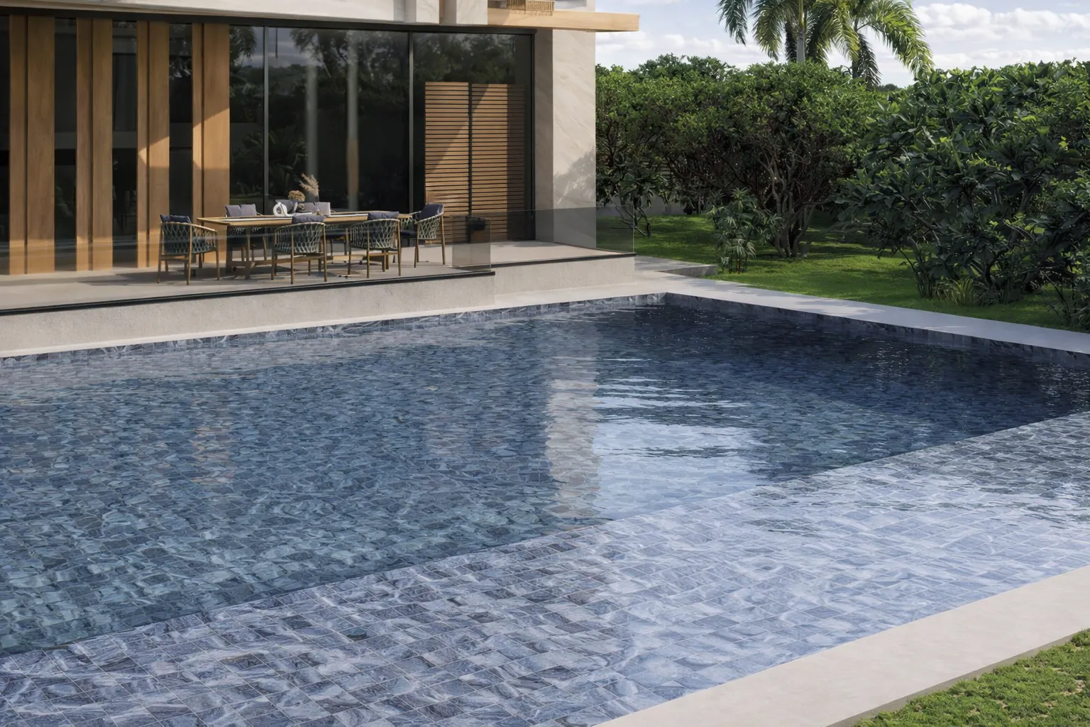 Zunanje ploščice za terase in bazene