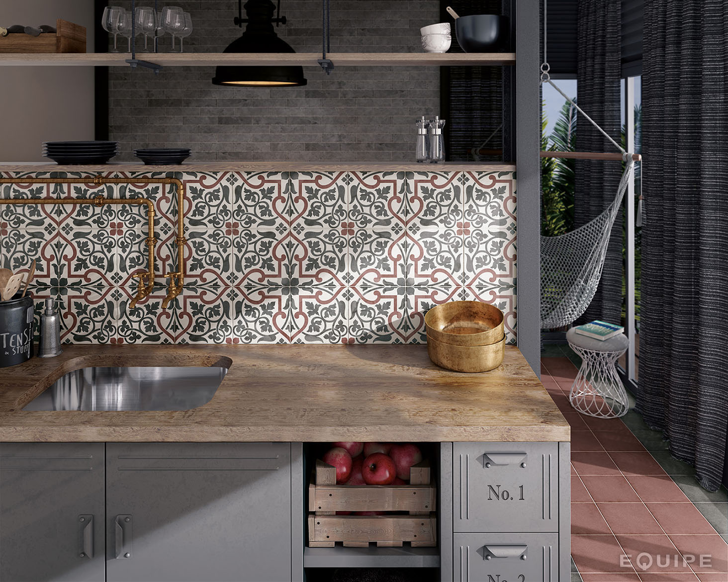 ArtNouveau-CharcoalGrey-Burgundy-FoliesBergere-Loft-EARTN.jpg